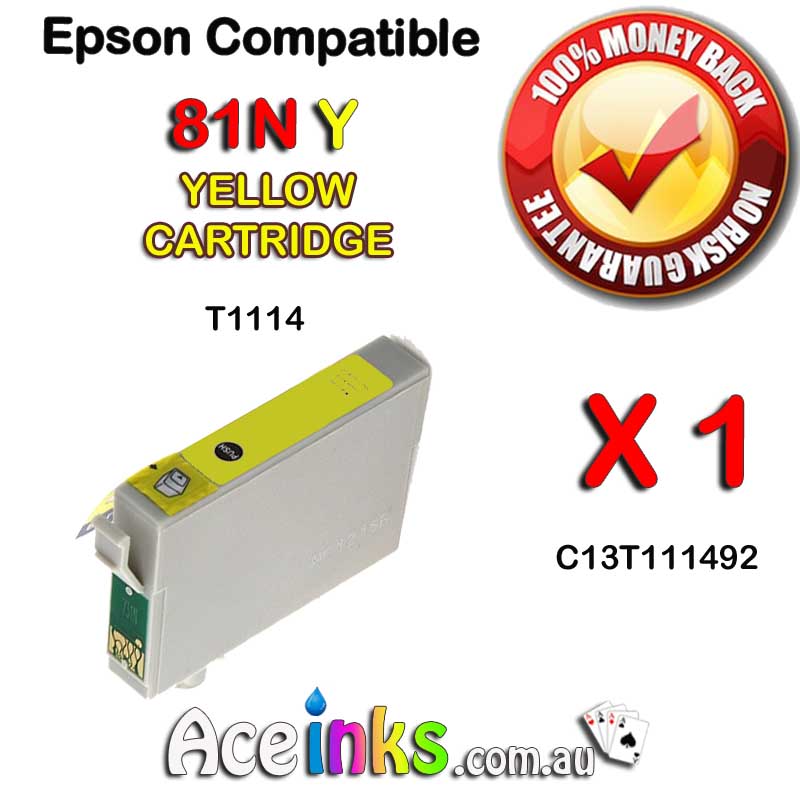 Compatible EPSON 81N Y YELLOW